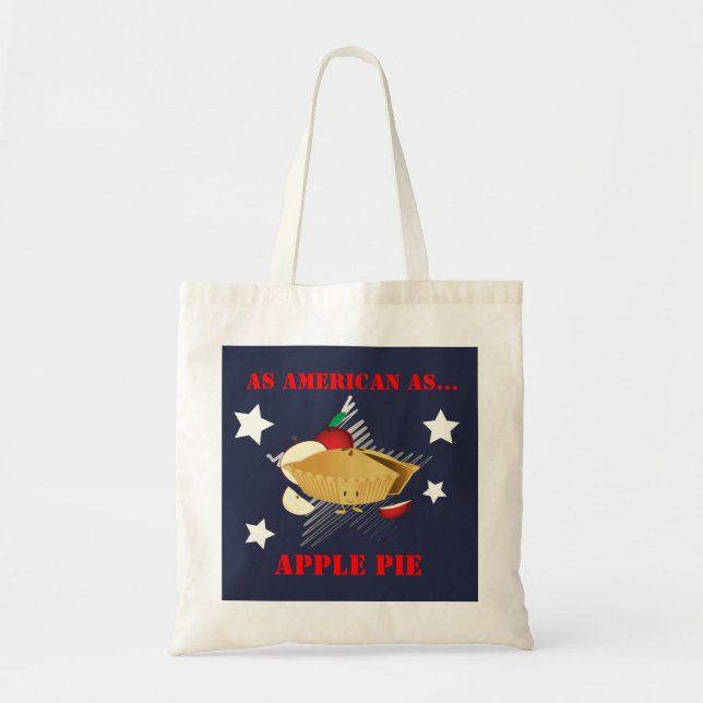 American as Apple Pie | Basic Tote Bag (Front)