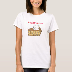 American As Apple Pie Patriotic Americana July 4th T-Shirt