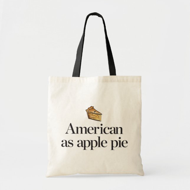 American as Apple Pie Tote Bag (Front)