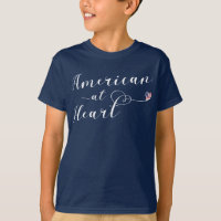 American At Heart Tee, USA