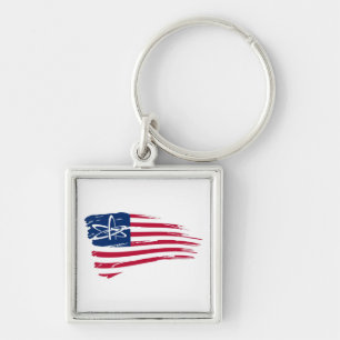 American Atheist Key Ring