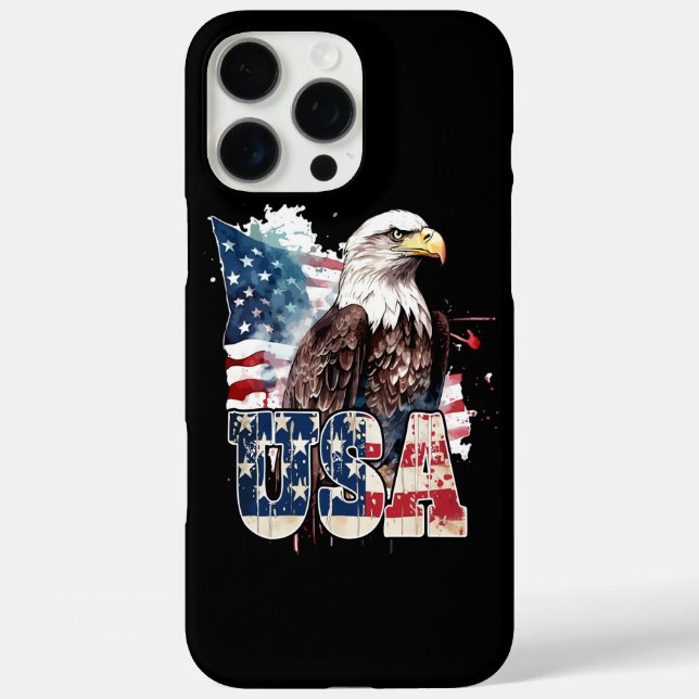 American Bald Eagle America's 250th Birthday Case-Mate iPhone Case (Back)