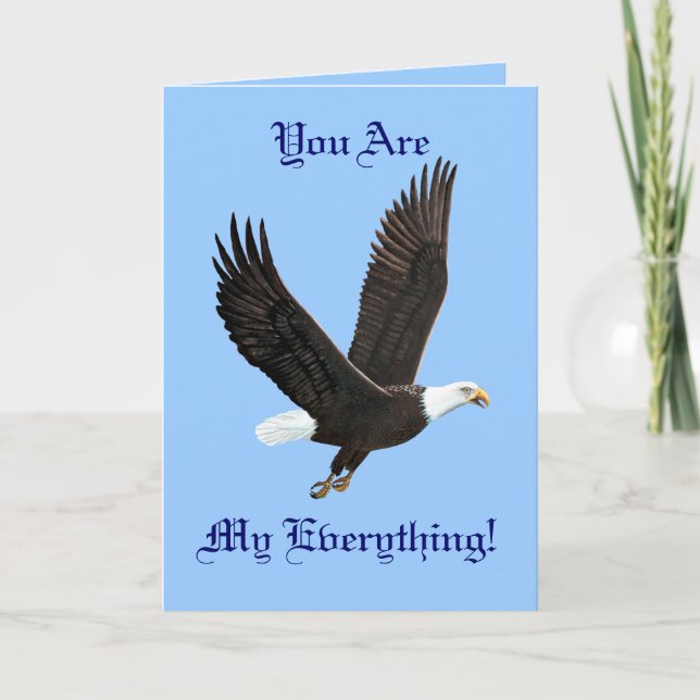 American Bald Eagle Card (Front)