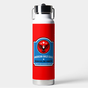 American Bald Eagle Conservation Protection Water Bottle