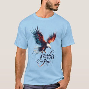 American Bald Eagle: Fearless and Free T-Shirt