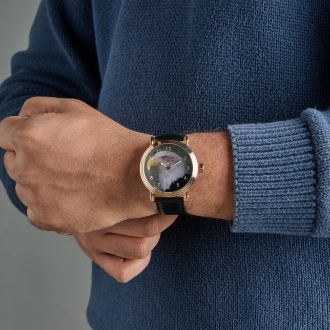 American Bald Eagle Head Watch (Wrist)