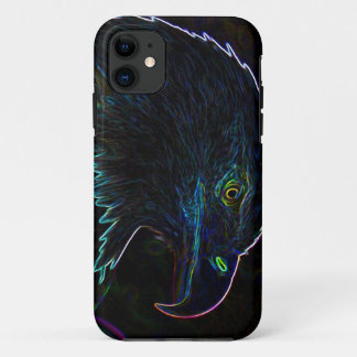 American Bald Eagle in Glowing Edges Case-Mate iPhone Case