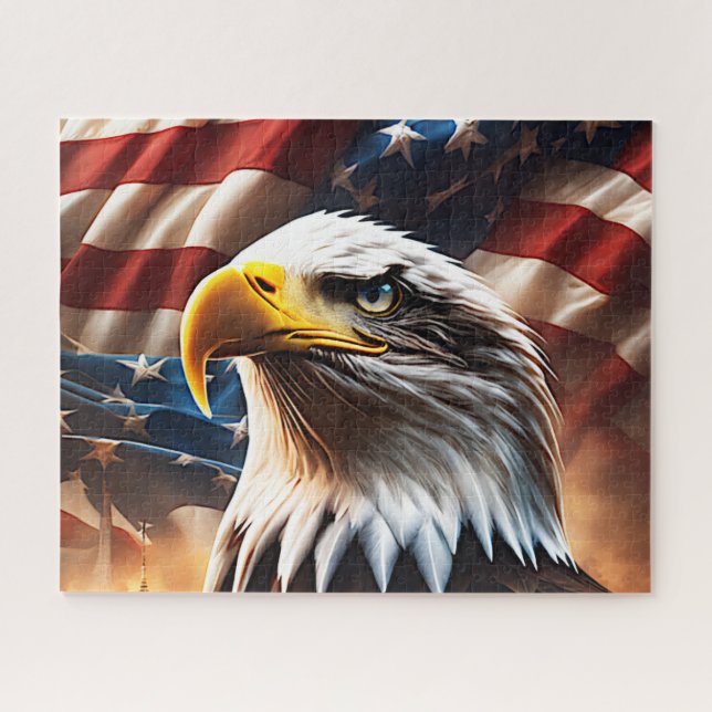 American Bald Eagle Jigsaw Puzzle (Horizontal)
