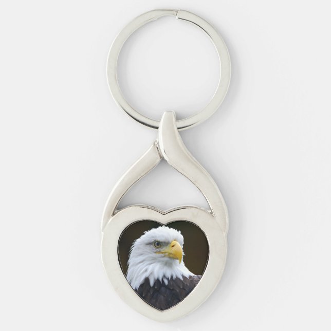American Bald Eagle Key Ring (Front)