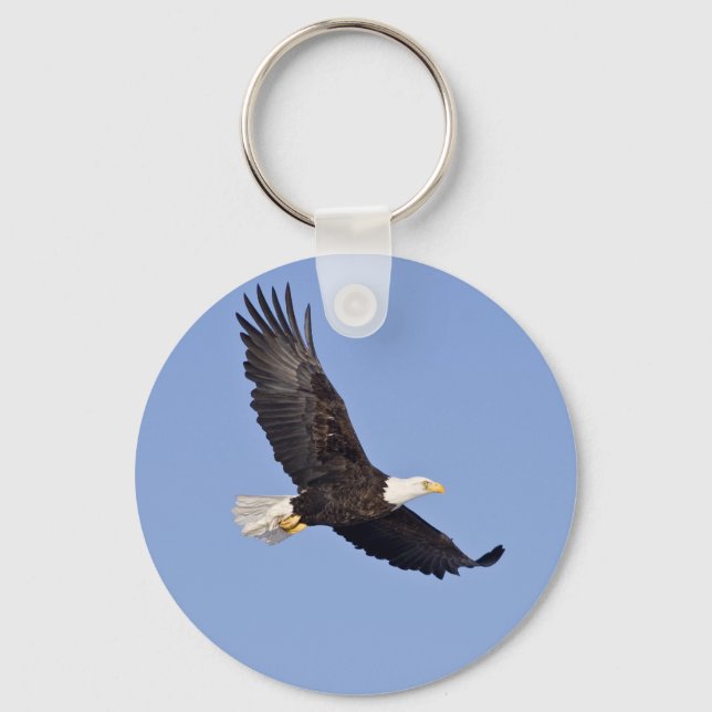 American Bald Eagle Key Ring (Front)
