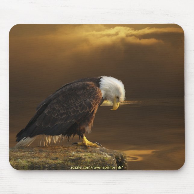 AMERICAN BALD EAGLE Mousepad series (Front)