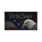 American Bald Eagle on Flag