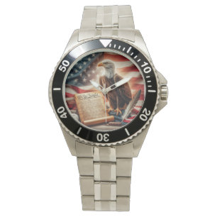 American Bald Eagle Patriotism Watch