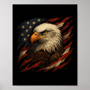 American Bald Eagle Poster