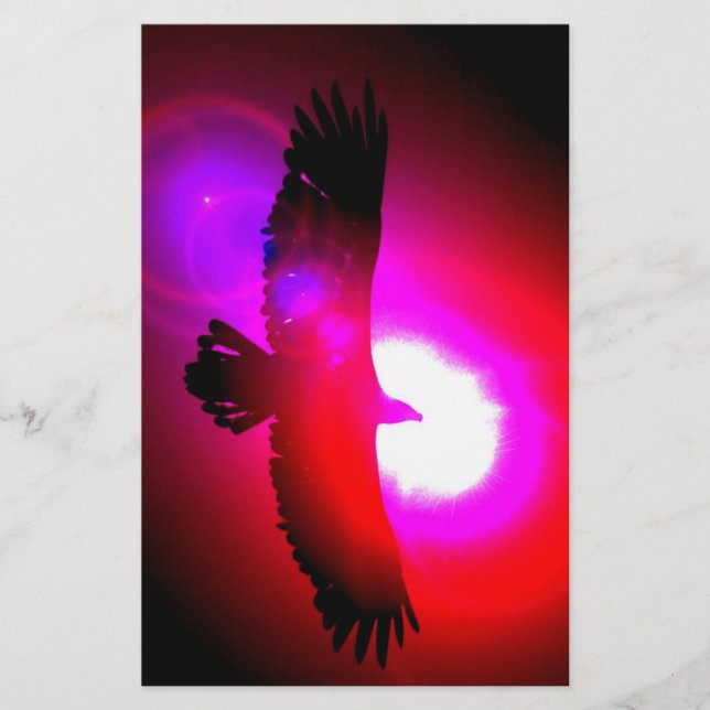 American Bald Eagle Stationery (Front)