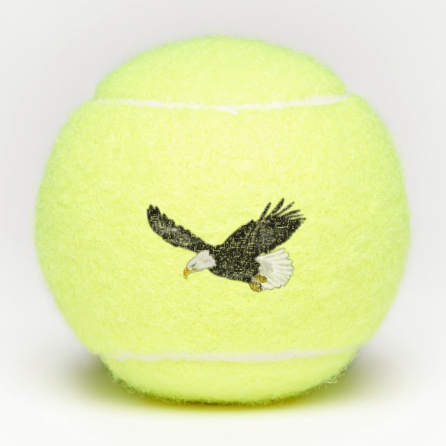 American Bald Eagle Tennis Balls (Front)