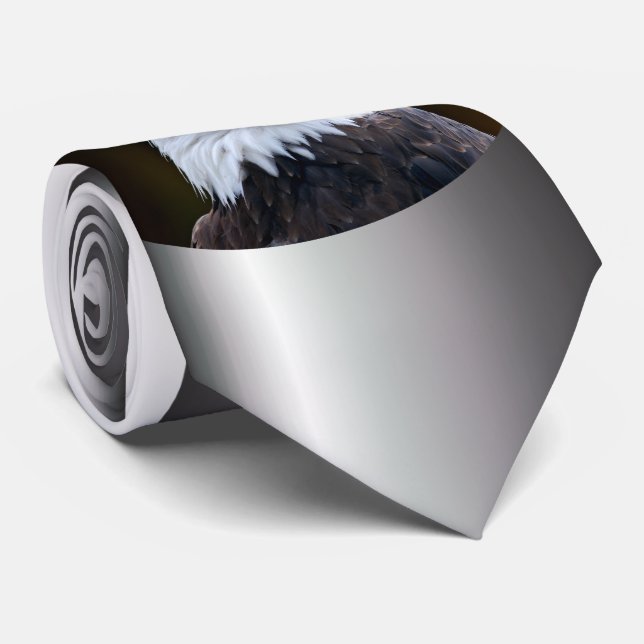 American Bald Eagle Tie (Rolled)