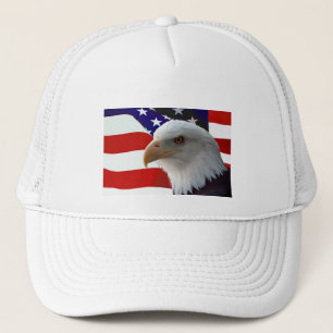 American Bald Eagle Trucker Hat