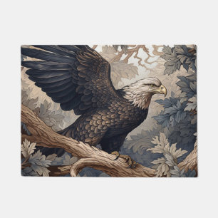 American Bald Eagle W. Morris style Doormat
