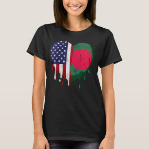 American Bangladeshi Heritage Month Bangladesh Fla T-Shirt