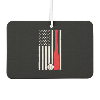 American Baseball Flag baseball lover Shirt Car Air Freshener
