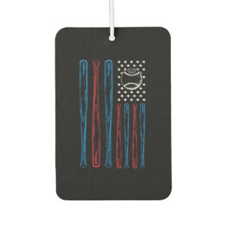American Baseball Flag Proud USA Sportsman Car Air Freshener