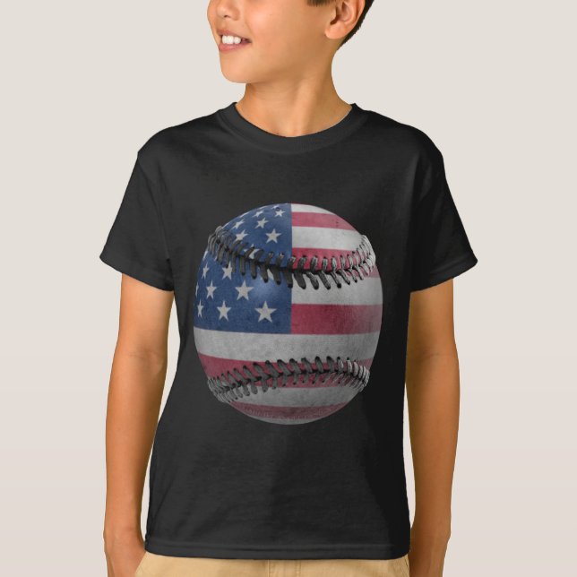 American Baseball T-Shirt (Front)