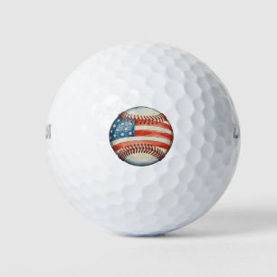 American Baseball US Flag 250th Anniversary Golf Balls