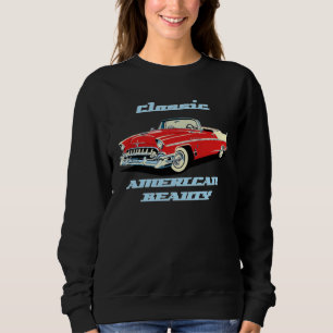 American Beauty Classic Car show 1955 IMPERIA CABR Sweatshirt