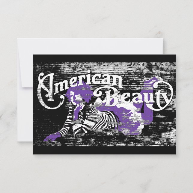 american beauty invitation (Front)