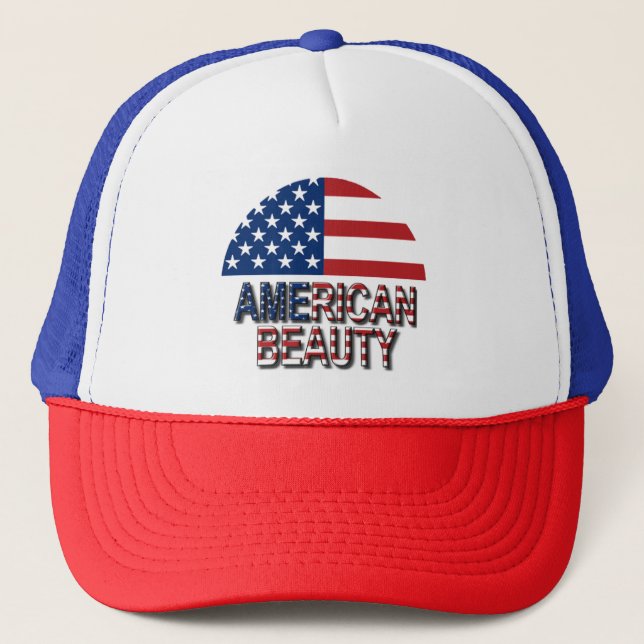 American Beauty Trucker Hat (Front)