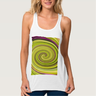 American Beautyberry Abstract Tank Top