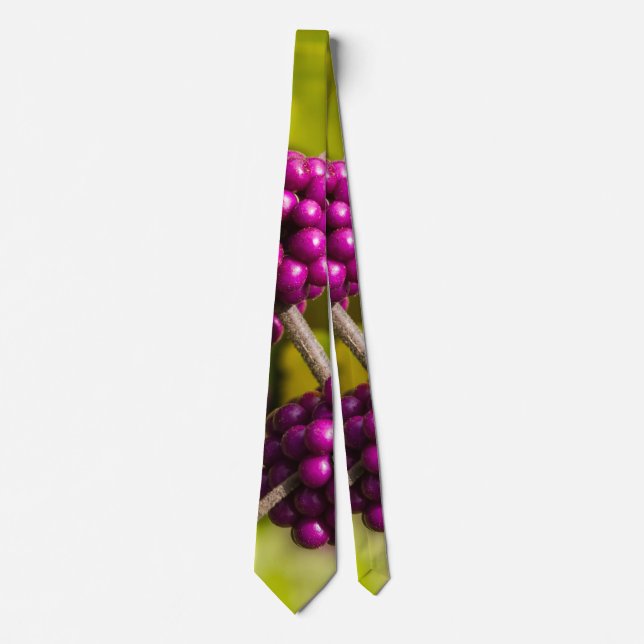 American Beautyberry Neck Tie (Front)