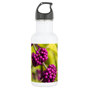 American Beautyberry Stainless Steel Water Bottle