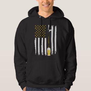 American Beer Flag International Beer Day Hoodie