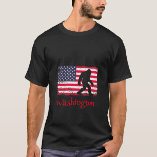 American Bigfoot Washington T-Shirt