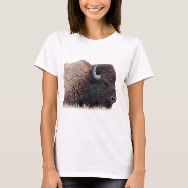American Bison Buffalo T-Shirt (Front)