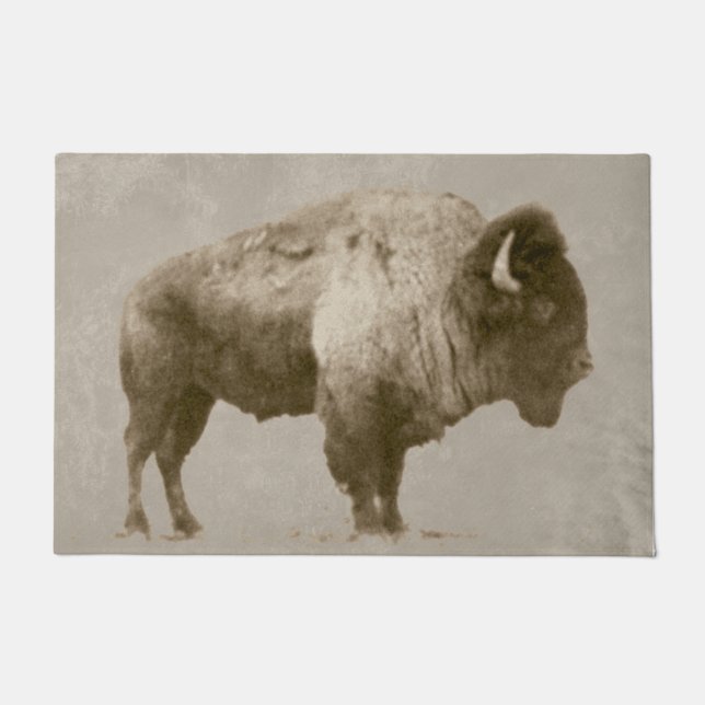 American Bison. Doormat (Front)