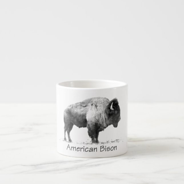 American Bison Espresso Cup (Front)