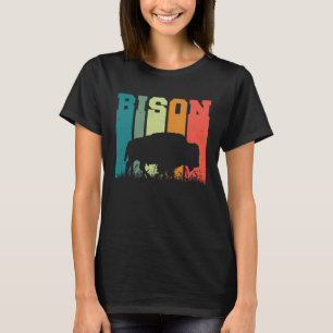 American Bison  For Men and Women T-Shirt