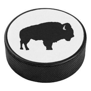 American Bison Hockey Puck