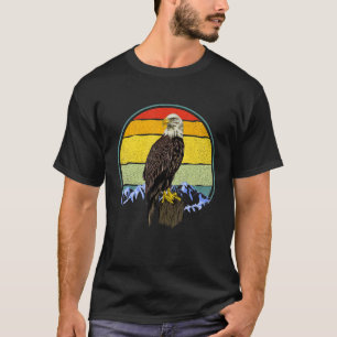American Blad Eagle Vintage Bird Wildlife T-Shirt
