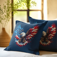 American Bold Eagle Flag Colours