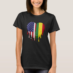 American Bolivian Hispanic Heritage Month Bolivia  T-Shirt
