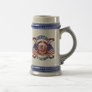 American Bones Beer Stein