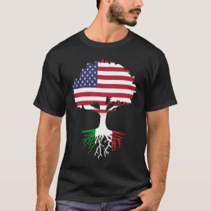 American Born Italian Roots America Grown With Ita T-Shirt