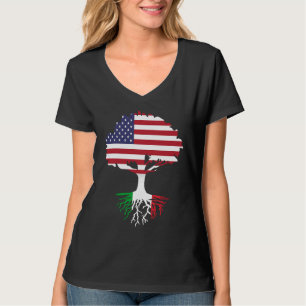 American Born Italian Roots America Grown With Ita T-Shirt