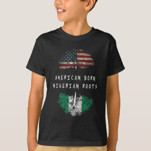 American born Nigerian roots ancestry T-Shirt