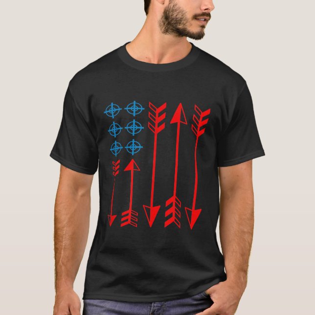 American Bow Hunting Archery T-Shirt (Front)
