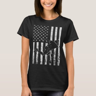 American Bowling Strike Bowler Bowling Pin Bowling T-Shirt